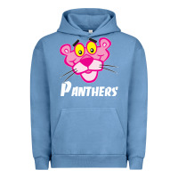Pigment Pebble Blue pink panther custom Urban Hoodie - linhVisuals
