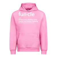 Fuchsia Pink funcle Urban Hoodie - linhVisuals