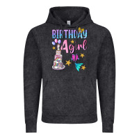 Vintage Black birthday girl 4 Vintage Hoodie - BundleAndBundleShop