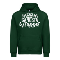 Forest Green gangsta wrapper Urban Hoodie - linhVisuals