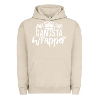 Pigment French Oak gangsta wrapper Urban Hoodie - linhVisuals