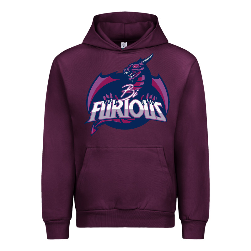 Bi Furious   Bisexual Urban Hoodie by linhVisuals | Teevron
