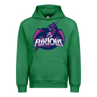 Emerald bi furious   bisexual Urban Hoodie - linhVisuals