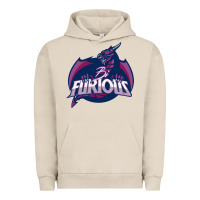 Pigment French Oak bi furious   bisexual Urban Hoodie - linhVisuals