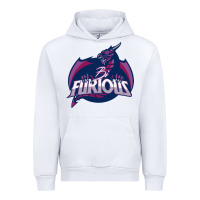 White bi furious   bisexual Urban Hoodie - linhVisuals