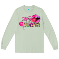 Matcha hey sugar valentine's day Long Sleeve Tee - FaDigitalArtStudio