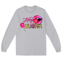 Moon Dust hey sugar valentine's day Long Sleeve Tee - FaDigitalArtStudio
