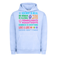Pigment Grape Ice science is real , black lives matter , love is love , equality , kindn Urban Hoodie - linhVisuals