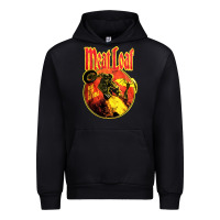 Black vintage meatloaf bat out of hell Urban Hoodie - linhVisuals