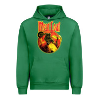 Emerald vintage meatloaf bat out of hell Urban Hoodie - linhVisuals