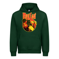 Forest Green vintage meatloaf bat out of hell Urban Hoodie - linhVisuals
