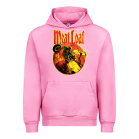 Fuchsia Pink vintage meatloaf bat out of hell Urban Hoodie - linhVisuals