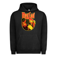 Pigment Black vintage meatloaf bat out of hell Urban Hoodie - linhVisuals