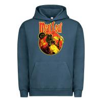 Pigment Midnight Navy vintage meatloaf bat out of hell Urban Hoodie - linhVisuals