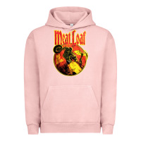 Pigment Salmon vintage meatloaf bat out of hell Urban Hoodie - linhVisuals