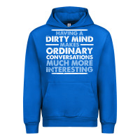 Cobalt having a dirty mind makes ordinary conversations much more interesting Urban Hoodie - linhVisuals