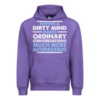 Tulip having a dirty mind makes ordinary conversations much more interesting Urban Hoodie - linhVisuals