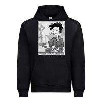 Black i've lost control of my life   rugrats Urban Hoodie - linhVisuals