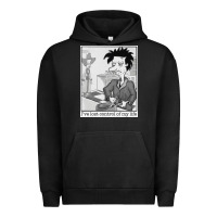 Pigment Black i've lost control of my life   rugrats Urban Hoodie - linhVisuals