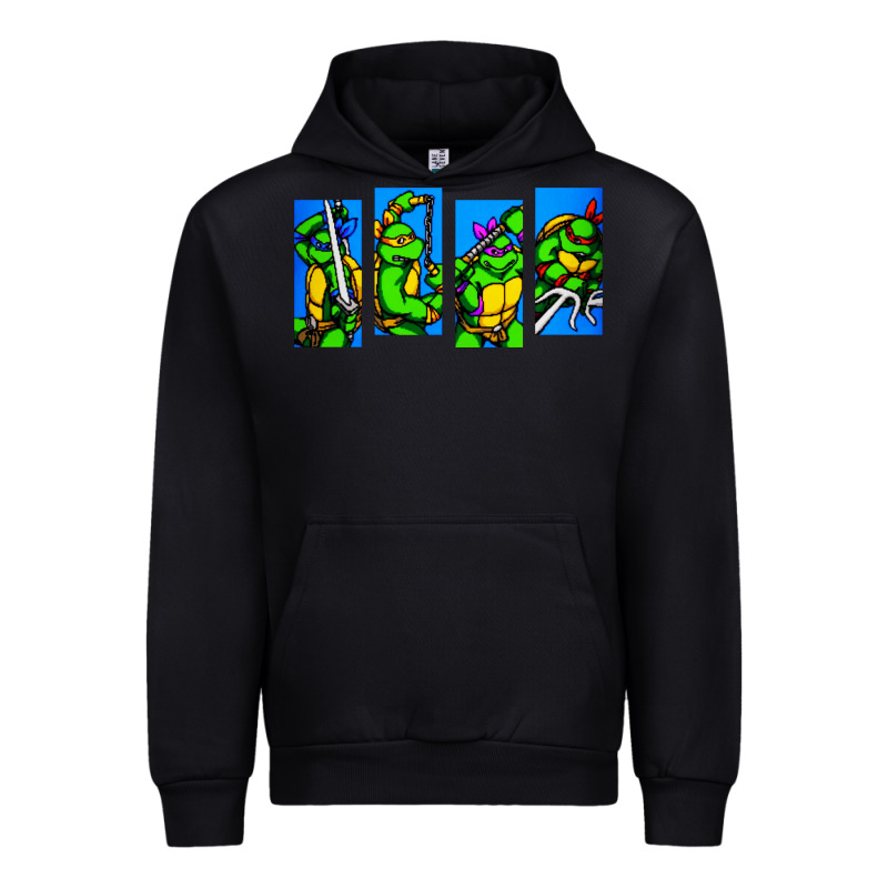 Arcade Turtles Urban Hoodie by linhVisuals | Teevron