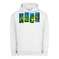 Pigment Lunar Rock arcade turtles Urban Hoodie - linhVisuals