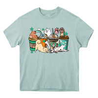 Arona Dog coffee cups Heavy Core Tee - HowdyJamesFarm