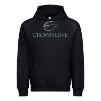 Black Crownline Boats Urban Hoodie - linhVisuals