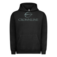 Pigment Black Crownline Boats Urban Hoodie - linhVisuals