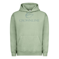 Pigment Oil Green Crownline Boats Urban Hoodie - linhVisuals