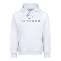 White Crownline Boats Urban Hoodie - linhVisuals