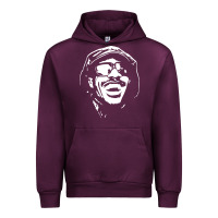Mauve Wine stevie wonder Urban Hoodie - linhVisuals