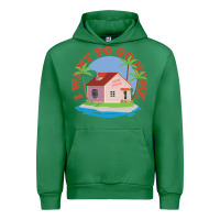 Emerald i want to go home Urban Hoodie - linhVisuals