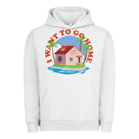 Pigment Lunar Rock i want to go home Urban Hoodie - linhVisuals