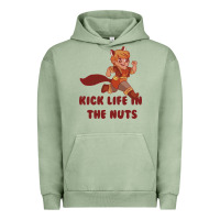 Pigment Oil Green kick life in the nuts   squirrel girl Urban Hoodie - linhVisuals