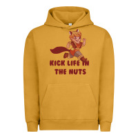 Pigment Peanut Butter kick life in the nuts   squirrel girl Urban Hoodie - linhVisuals