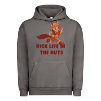 Pigment Tornado kick life in the nuts   squirrel girl Urban Hoodie - linhVisuals