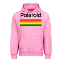 Fuchsia Pink polaroid color spectrum horizontal Urban Hoodie - linhVisuals