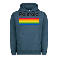 Pigment Midnight Navy polaroid color spectrum horizontal Urban Hoodie - linhVisuals