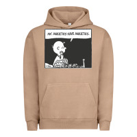 Pigment Burro my anxieties have anxieties   peanuts Urban Hoodie - linhVisuals