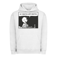 Pigment Lunar Rock my anxieties have anxieties   peanuts Urban Hoodie - linhVisuals