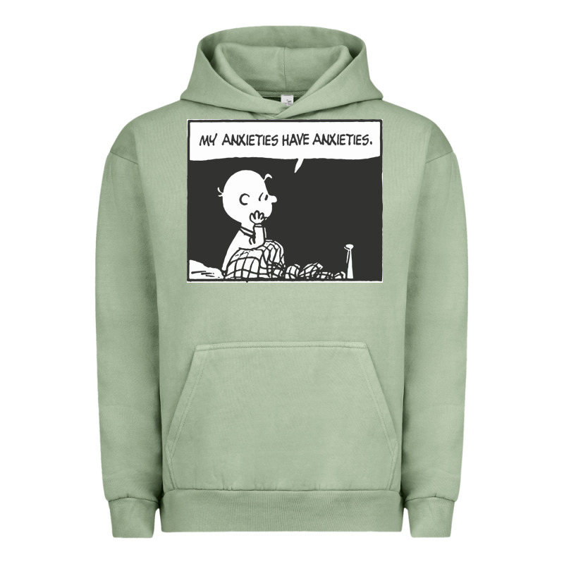 My Anxieties Have Anxieties   Peanuts Urban Hoodie by linhVisuals | Teevron
