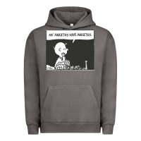 Pigment Tornado my anxieties have anxieties   peanuts Urban Hoodie - linhVisuals