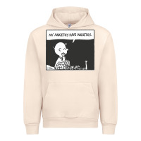 Sandshell my anxieties have anxieties   peanuts Urban Hoodie - linhVisuals