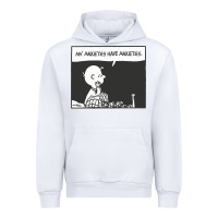 White my anxieties have anxieties   peanuts Urban Hoodie - linhVisuals