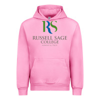 Fuchsia Pink russell sage college Urban Hoodie - linhVisuals