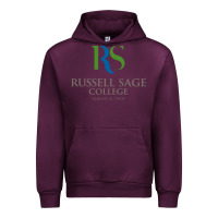 Mauve Wine russell sage college Urban Hoodie - linhVisuals