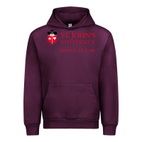 Mauve Wine saint john's university Urban Hoodie - linhVisuals