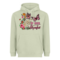 Matcha be real not perfect Heavyweight Hoodie - JahusDesignShop