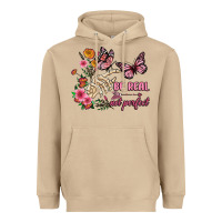 Mushroom be real not perfect Heavyweight Hoodie - JahusDesignShop