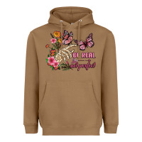 Toasted Coconut be real not perfect Heavyweight Hoodie - JahusDesignShop